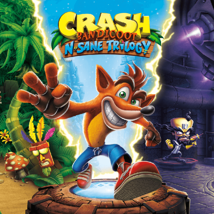 Sony crash bandicoot remastered for ps4