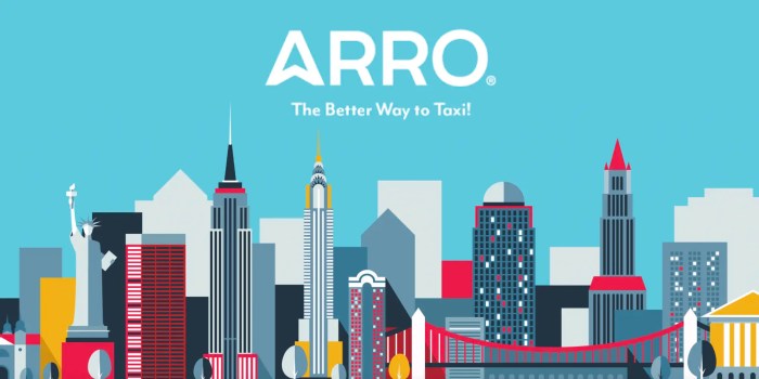 Arro app nyc taxis uber