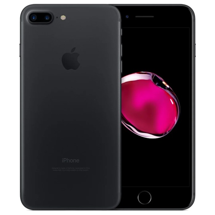 Iphone 7 space black finish