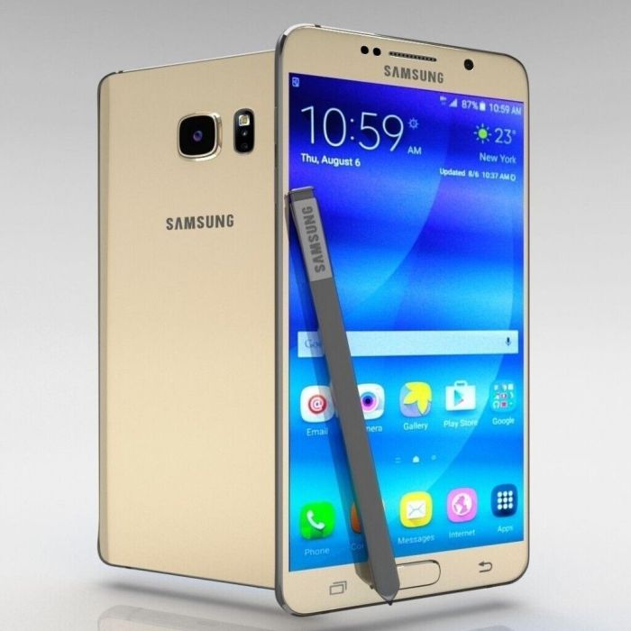 Gold plated galaxy note 5 spotted