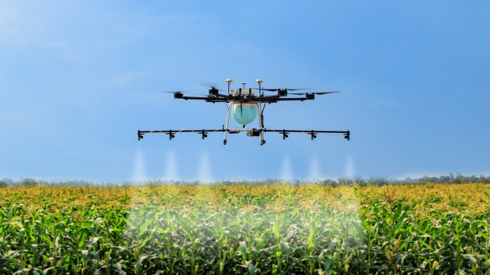 Kansas farmer drone fishing