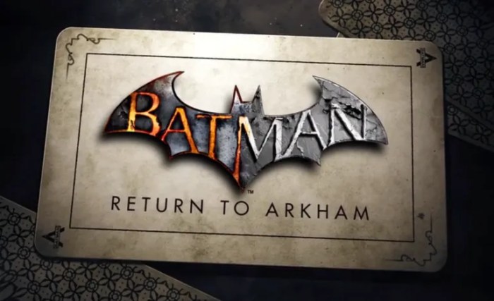 Batman return to arkham arriving november