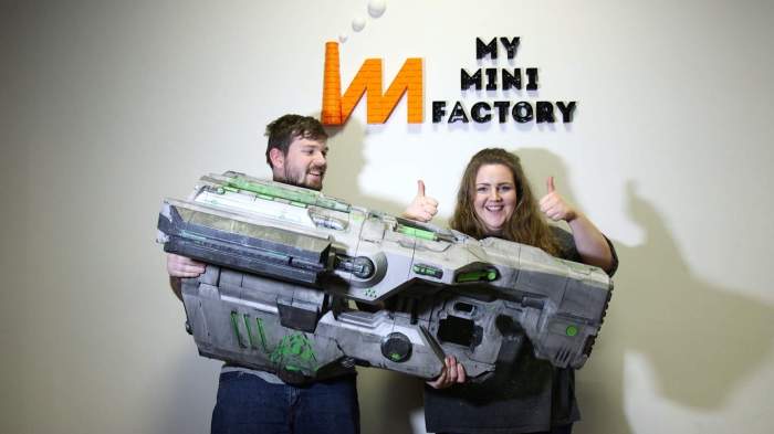 Bethesda 3d prints life sized bfg