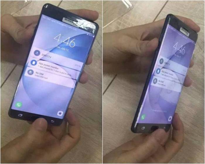 Latest leak reveals more galaxy note 7 specifications