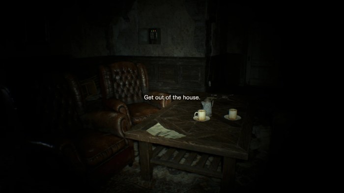 Resident evil 7 demo not part of the game