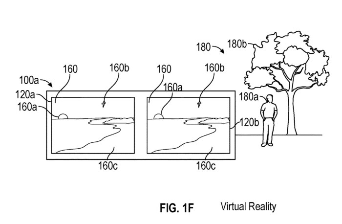 Apple patent augmented reality device