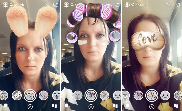 Facebook live get snapchat filters