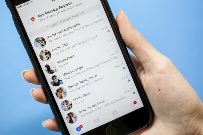 Facebook messenger gets 3d touch support on iphone 6s