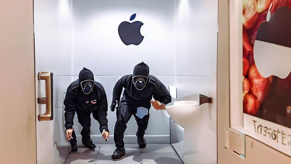 16k iphones stolen thieves apple store staff