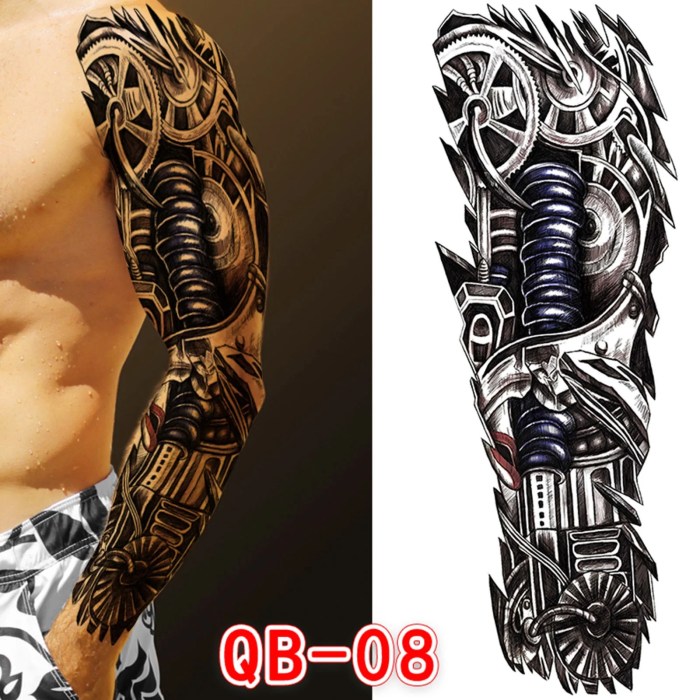 Tattoo machine as prosthetic arm