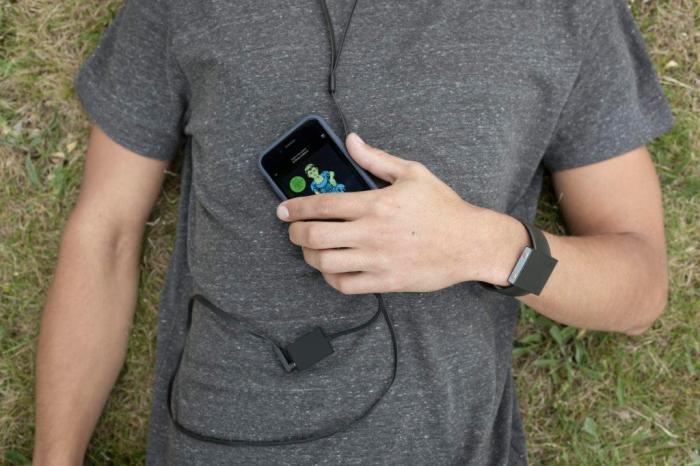 Basslet is a wearable subwoofer