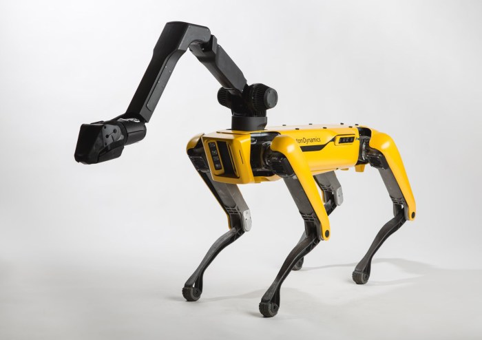 Boston dynamics spotmini robot