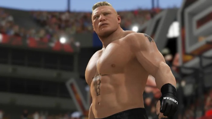 Wwe 2k17 features brock lesnar on the cover releases october 11th