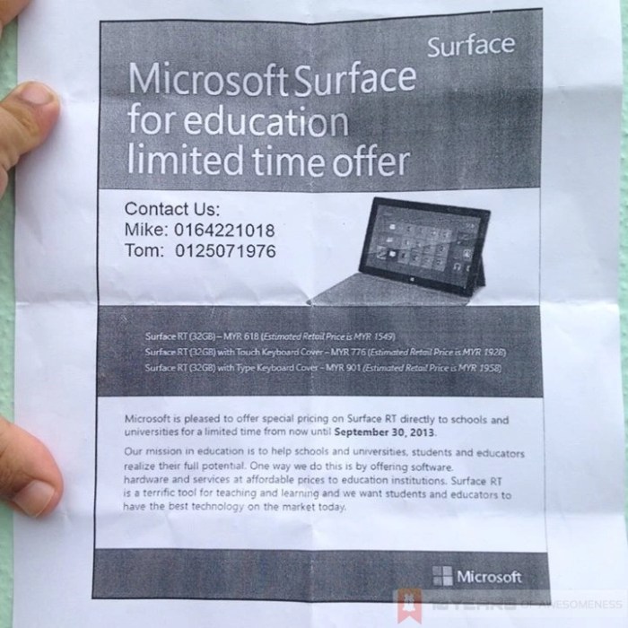 Microsoft surface membership program