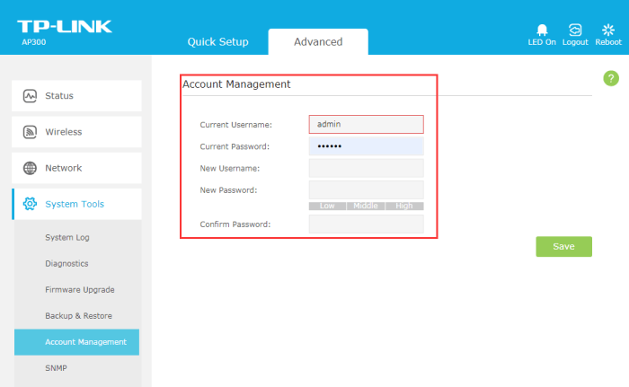 Tp link router config domain expired