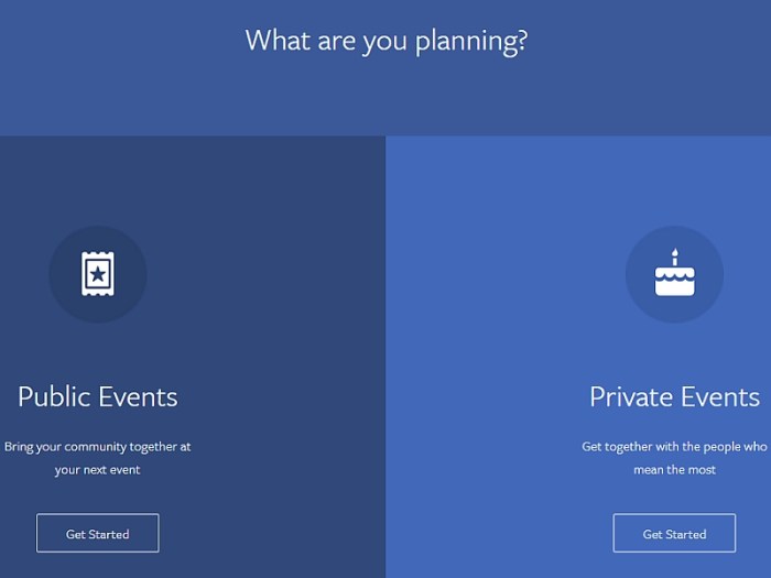 Facebook overhauls public and private events