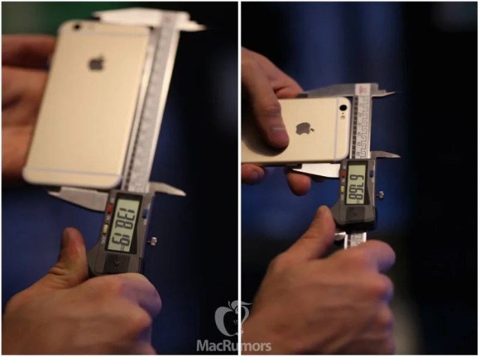 Iphone 6s is thicker rumor