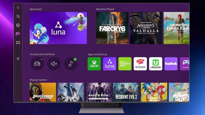 Gameflys game streaming service comes to samsung tvs