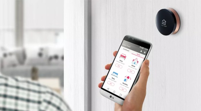 Lg smartthinq sensor internet of things