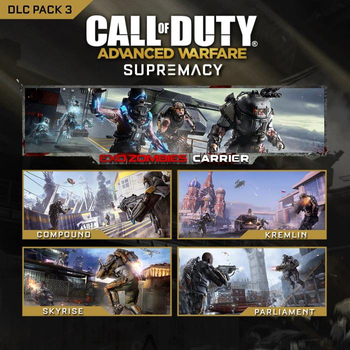 Last call of duty advanced warfare dlc released for ps4 and pc